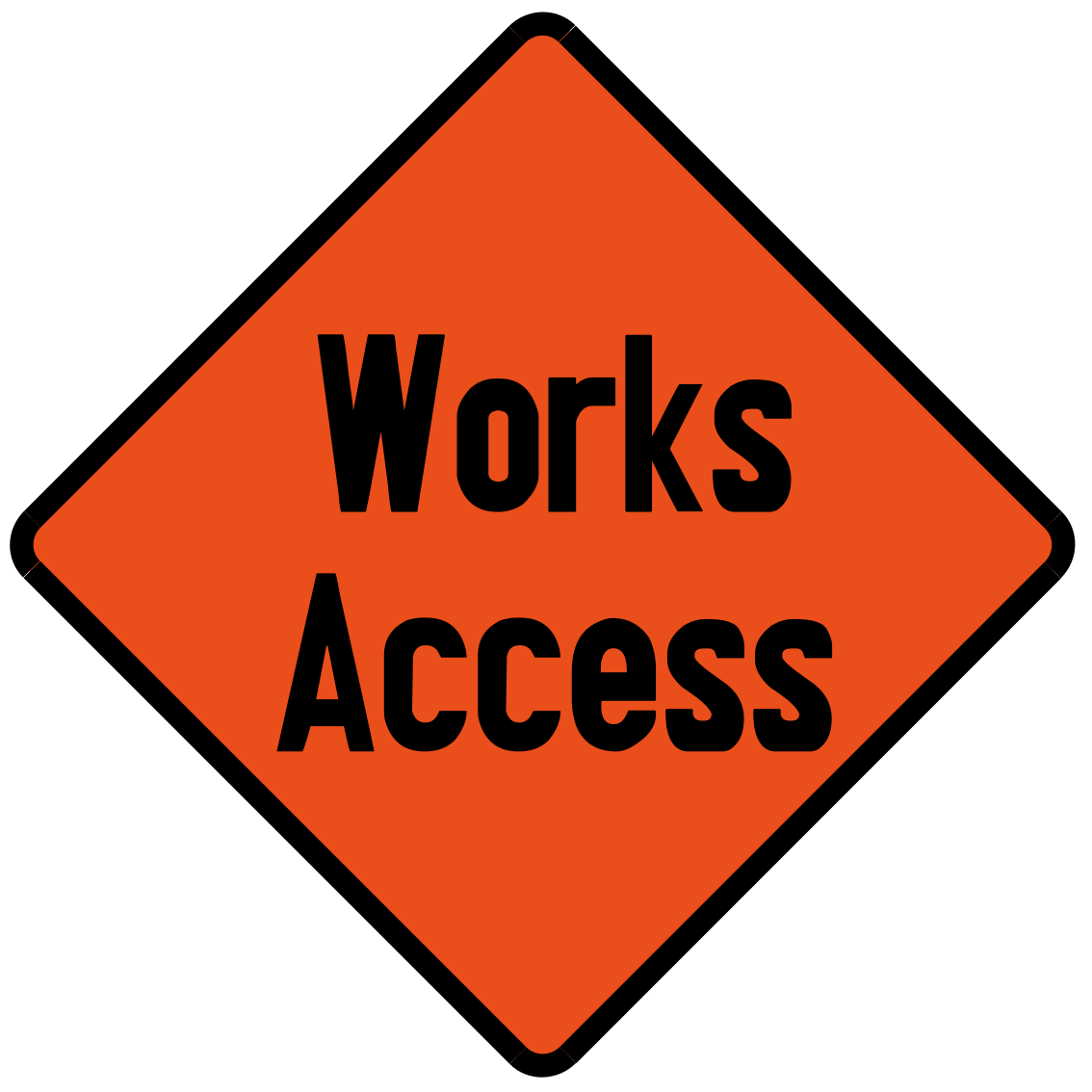 Entry to works area